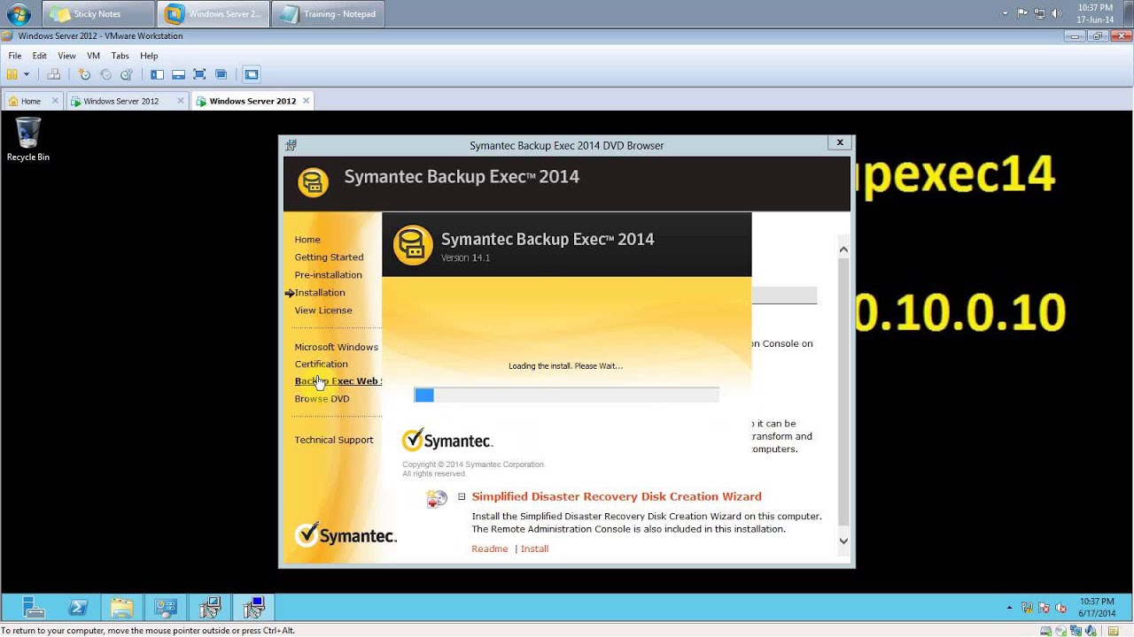 symantec backup exec 2014 download trial version